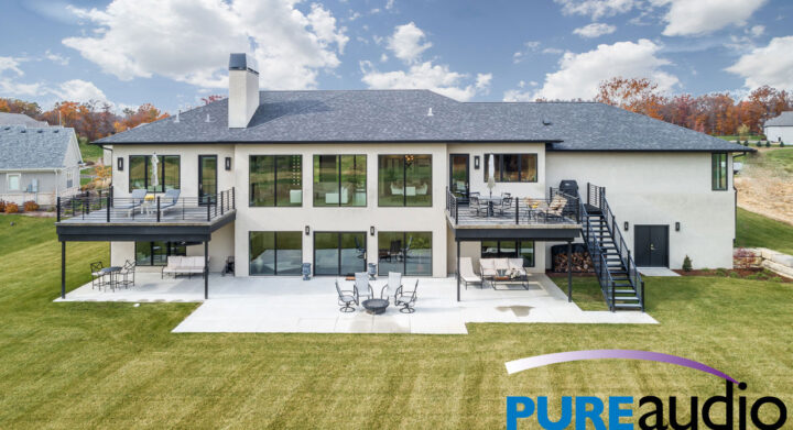 Ultra Modern Columbia Missouri Home with In-Ceiling Speakers Everywhere by Pure Audio Whole House Sound Systems and Multi-Room Speaker Setups 2020